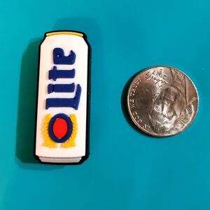 6/$9 - Miller Lite Charm/Jibbitz for Crocs * Mix & Match*